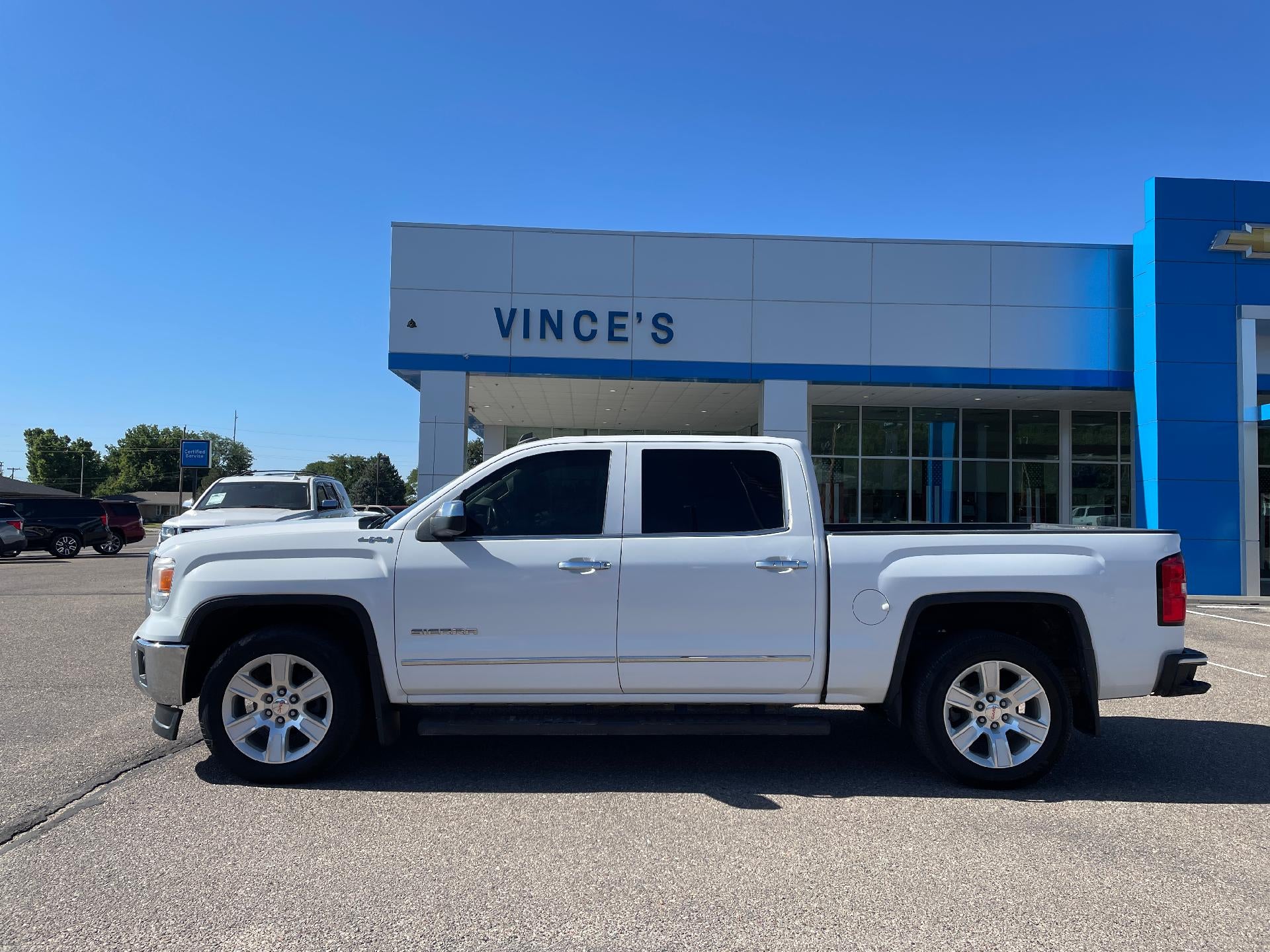 Used 2014 GMC Sierra 1500 SLT with VIN 3GTU2VEC9EG449384 for sale in Burlington, CO