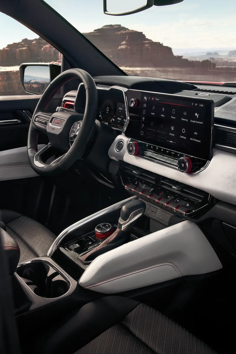 2026 GMC Canyon infotainment system at Vince's GM Center - GMC in BURLINGTON CO