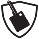 GMC Protection Gap Coverage Logo with a Car Key Icon - Vince's GM Center - GMC in BURLINGTON CO
