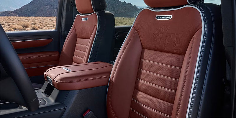 2025 GMC Sierra 2500 HD interior seats