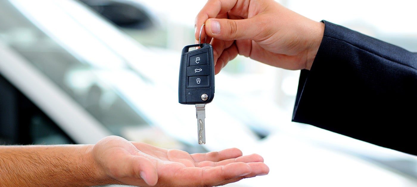 Handing off car keys